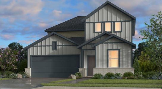 New construction Single-Family house 21606 Flannel Bush Ln, Cypress, TX 77433 Orchid- photo 0