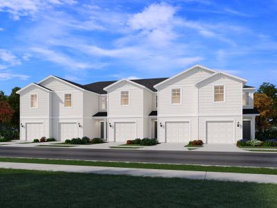 New construction Townhouse house 3626 Luxor Wy, Middleburg, FL 32068 plan Ellis - image