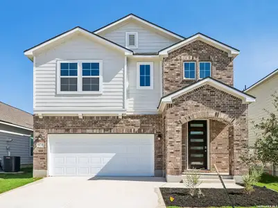 New construction Single-Family house 14735 Prairie Clover, San Antonio, TX 78253 plan Azalea - image