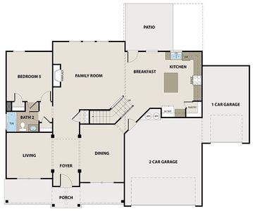 New construction Single-Family house 2607 Parkside Wy, Gainesville, GA 30507 plan Northwyck 3-Car - image 3