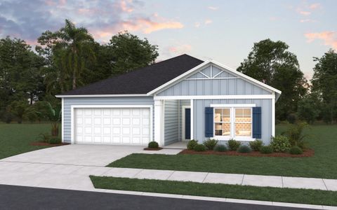 New construction Single-Family house 15 Bottlebrush Ln, Palm Coast, FL 32164 plan Stonehurst - image