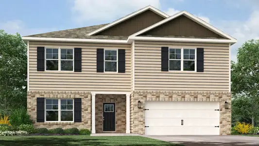 New construction Single-Family house 11418 Mark Wesley Dr, Knoxville, TN 37932 plan Green - image