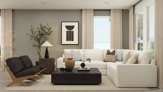 New construction Single-Family house 447 Kayden Ct, Marion, TX 78124 plan Santo - image