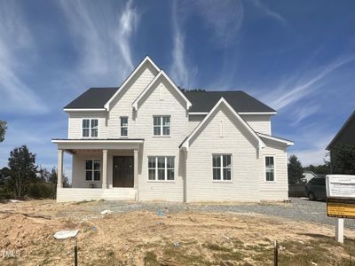 New construction Single-Family house 3494 Regent Branch Drive, New Hill, NC 27562 - photo 0