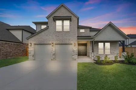 New construction Single-Family house 2930 Belle Tree Ln, Katy, TX 77493 plan 664 - image