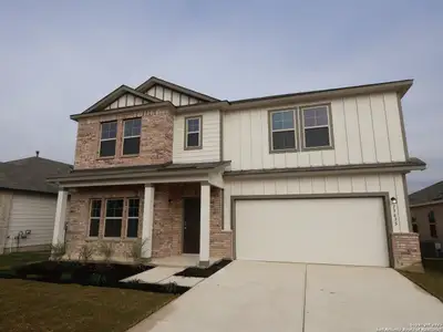 New construction Single-Family house 13635 Beebrush Saddle, San Antonio, TX 78253 plan Columbus - 40' Smart Series - image