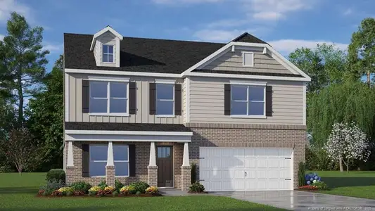 New construction Single-Family house 3038 Bayview Dr, Vass, NC 28394 plan WILMINGTON - image