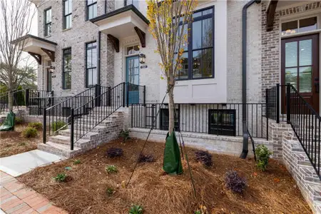 New construction Townhouse house 3228 Brunel Ln, Unit 10, Peachtree Corners, GA 30092 plan The Graham II - image