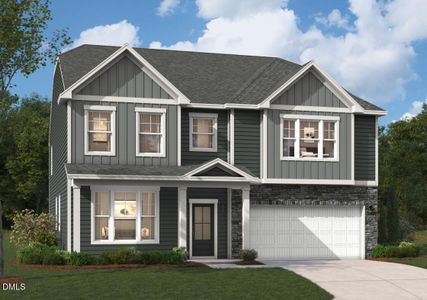 New construction Single-Family house 310 Macon Lake Dr, Apex, NC 27523 plan Shiloh II - image