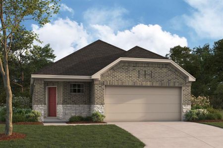 New construction Single-Family house 22334 Curly Maple Drive, New Caney, TX 77357 Gladecress- photo 0