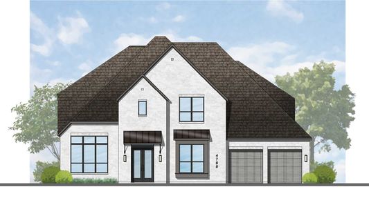 New construction Single-Family house 5306 Lakeview Bnd, Fulshear, TX 77441 plan 817 Plan - image