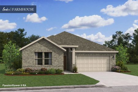 New construction Single-Family house 235 Ice Shore Trl, Dayton, TX 77535 plan Passionflower II - image