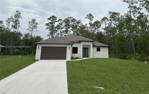 New construction Single-Family house 113 Monroe Ave, Lehigh Acres, FL 33936 - image