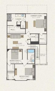 Pulte Homes, Sienna floor plan