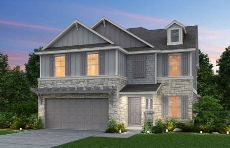 New construction Single-Family house 17915 Oxford Sandy Ln, Hockley, TX 77447 Granville- photo 0