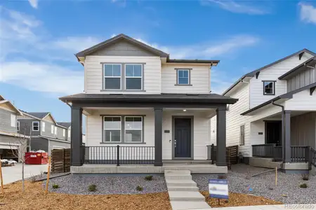 New construction Single-Family house 13175 Front Porch Ln, Firestone, CO 80504 plan Blake - image