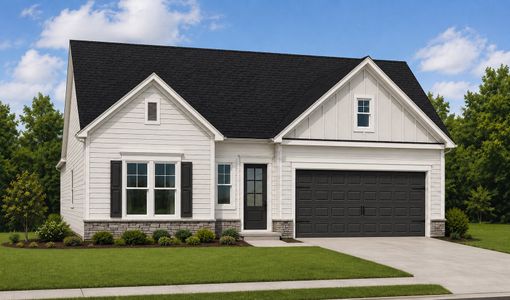 New construction Single-Family house 1231 Euharlee Rd Sw, Euharlee, GA 30145 plan Concord - image