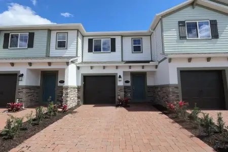 New construction Townhouse house 4706 Campsite Lp, Orlando, FL 32824 plan Santa Rosa - image