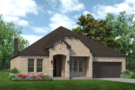 New construction Single-Family house 2416 High Plain Ln, Waxahachie, TX 75167 plan Bellaire - image