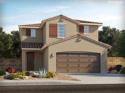 New construction Single-Family house 812 W Calle Las, Sahuarita, AZ 85629 plan Vineyard - image