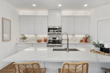 New construction Townhouse house 9420 Laurel Wreath Dr, Forney, TX 75126 plan Austin - Modern - image 7