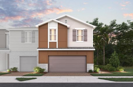 New construction Townhouse house 618 Southern Edge Way, Sanford, FL 32771 Elm- photo 0