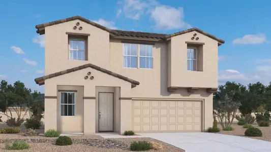 New construction Single-Family house 9989 E Prickly Pear Ln, Florence, AZ 85132 plan Winslow - image