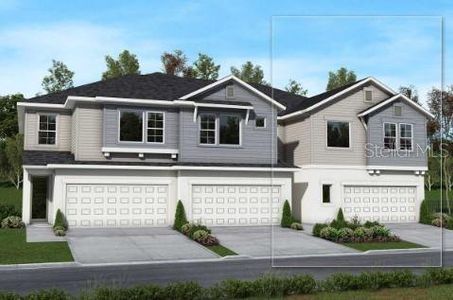 New construction Townhouse house 17237 Balance Cv, Land O' Lakes, FL 34638 The Bingley II- photo 0