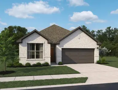 New construction Single-Family house 304 Juniper Pass Dr, Brookshire, TX 77423 plan Logan - image