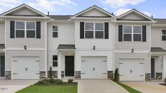 New construction Townhouse house 150 Rusling Leaf Dr, Fuquay Varina, NC 27526 plan PEARSON - image