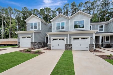 New construction Townhouse house 2915 Spring Manor Wy, Garner, NC 27529 plan Hallie - image