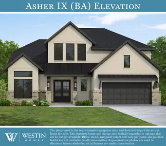 New construction Single-Family house 224 Star Rush Trl, Georgetown, TX 78633 plan The Asher IX - image 20