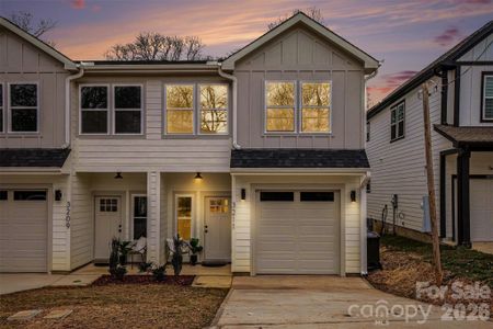 New construction Duplex house 3211/3209 Ross Ave, Charlotte, NC 28208 - image