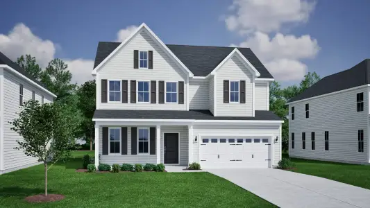 New construction Single-Family house 923 Masons Branch Trl, High Point, NC 27265 plan Roanoke - image