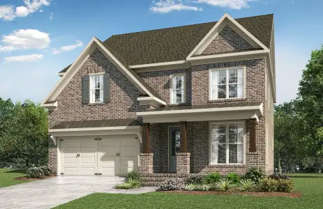 New construction Single-Family house 10880 Bell Rd, Johns Creek, GA 30097 plan The Calhoun - image