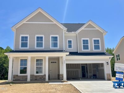 New construction Single-Family house 768 Emerald Bay Cir, Raleigh, NC 27610 Edison II w/ 3rd Floor- photo 0