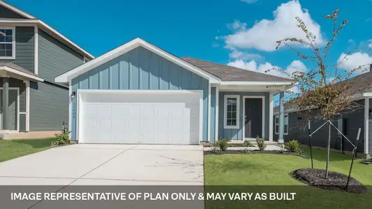 New construction Single-Family house 13210 Cerise Queen Wy, Mustang Ridge, TX 78610 plan The Caroline - image