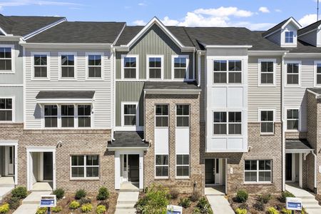New construction Townhouse house 368 Chesapeake Commons St, Garner, NC 27529 plan Poinsetta - image