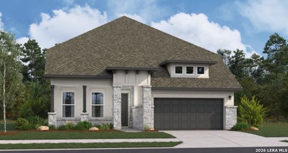 New construction Single-Family house 240 Keechi Crk, San Antonio, TX 78253 - image