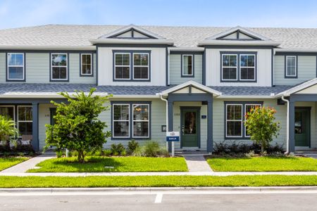 New construction Townhouse house 11242 Channelside Ln, Orlando, FL 32832 plan Dahlia - image