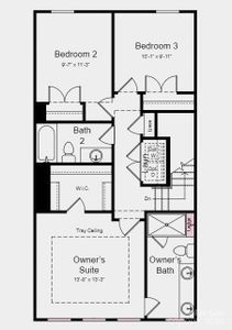 Structural options added include; Gourmet kitchen, bedroom and full bath on main level, and ledge at primary shower