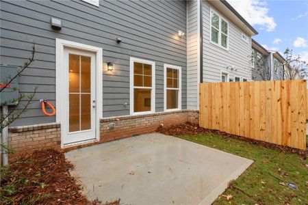 New construction Townhouse house 1016 Rose Dr, Marietta, GA 30060 The Washington G - Townhome- photo 35 35