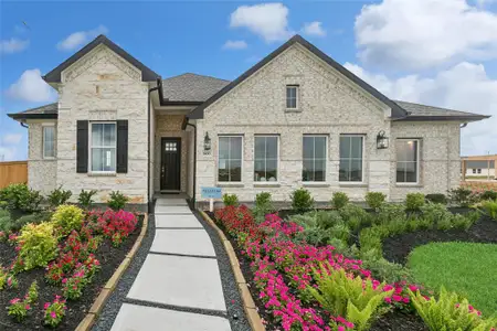 New construction Single-Family house 130 Valley Ranch Trl, Dayton, TX 77535 plan Amadora II - image