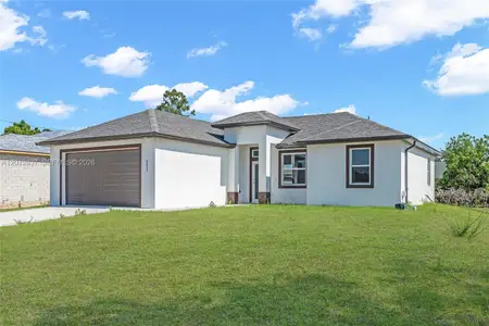 New construction Single-Family house 3611 St St 18Th St, Lehigh Acres, FL 33976 - image