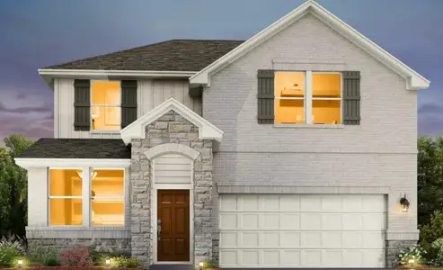 New construction Single-Family house 1809 Fannie Rd, Georgetown, TX 78633 plan Cassidy - image