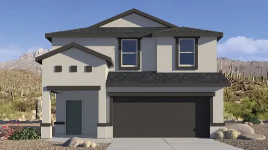 New construction Single-Family house 7639 S Best Mate Pl, Tucson, AZ 85756 plan Grace - image