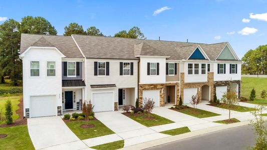 New construction Townhouse house 278 Whitley Ridge Drive, Clayton, NC 27527 Litchfield- photo 0