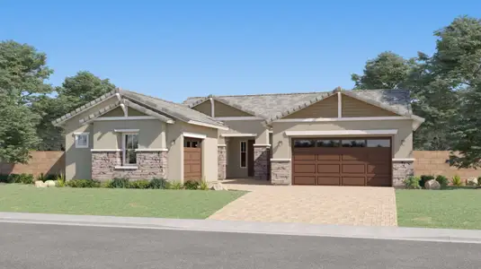 New construction Single-Family house 25187 N 177Th Ave, Surprise, AZ 85387 plan Aurora Plan 5580 - image