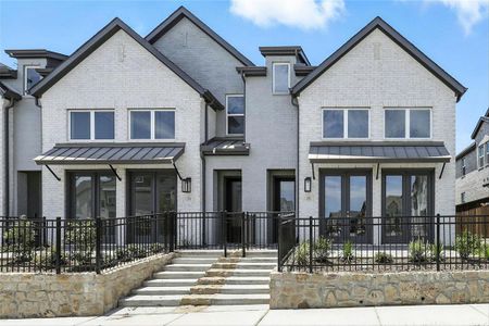 New construction Townhouse house 13912 Longvalley Dr, Aledo, TX 76008 plan Casey Plan - image