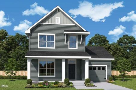 New construction Single-Family house 61 Restful Pt, Fuquay Varina, NC 27526 plan The Springhill - image